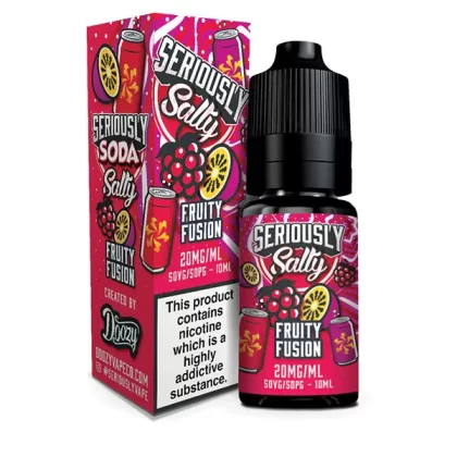 Seriously Salty SODA Fruity Fusion Nic Salt E-Liquid
