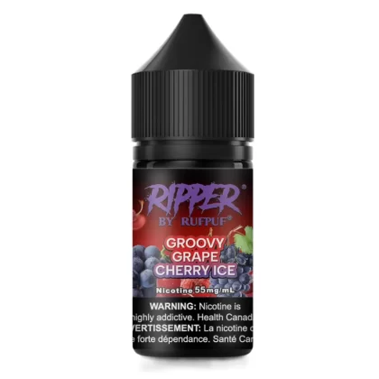 Rufpuf Ripper Salt-Groovy Grape Cherry Ice 30ml (35,55mg) - Vapebar Pk