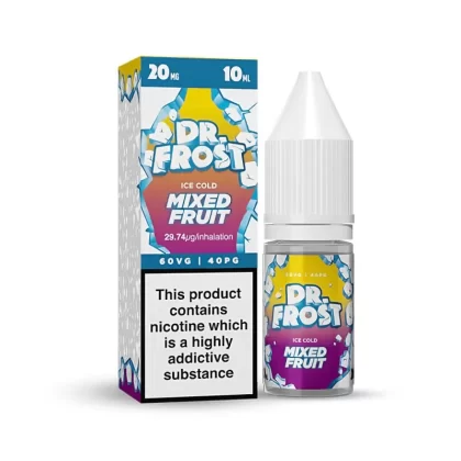 Dr Frost Mixed Fruit Ice Nic Salt E-Liquid - 10 Pack - 20mg