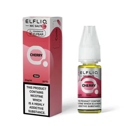 Elfliq Cherry Nic Salts by Elf Bar