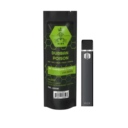 Stirling CBD – Durban Poison Vape Pen 3G - Ejuicewarehouse