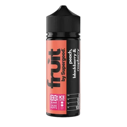 Peach Blackberry and Raspberry By Supergood Fruit 100ml Shortfill - Ejuicewarehouse