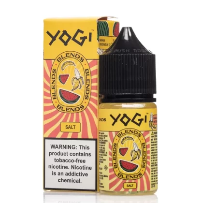 Yogi Blends Salt Banana Watermelon Ice eJuice - Vape Product, Vape Product