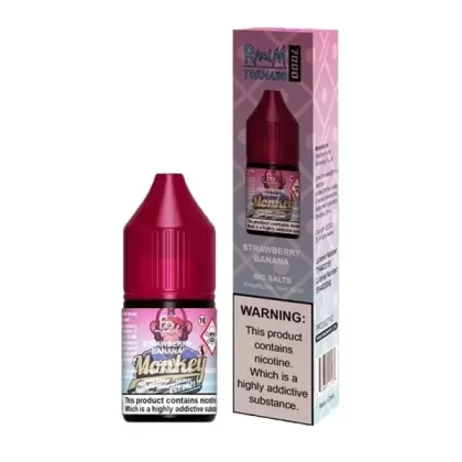RANDM 7000 STRAWBERRY BANANA 10ML NIC SALT E-LIQUID