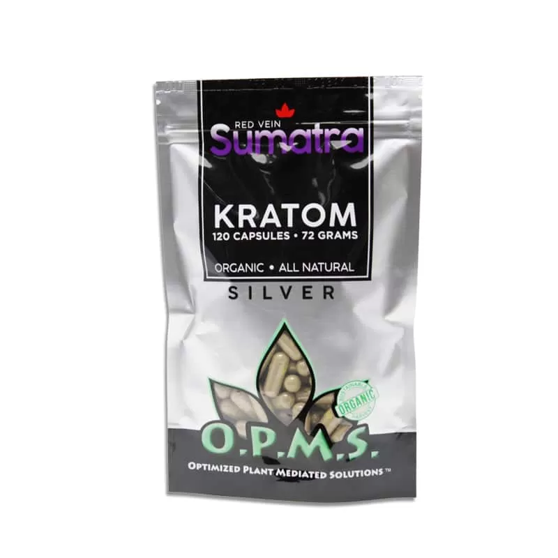 OPMS Silver Red Vein Sumatra Capsules - Discountvapepen