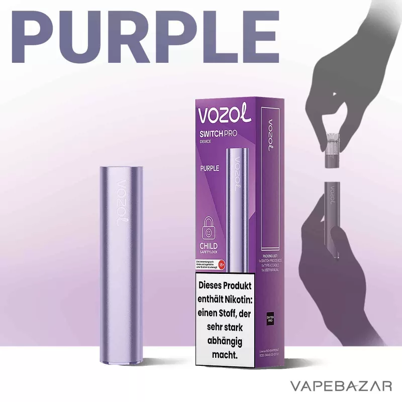 VOZOL Switch Pro Device – Purple - Image 2