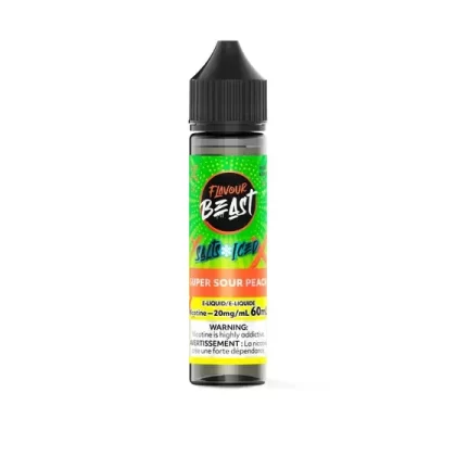 Flavour Beast E-Liquid 60ml Salt – Super Sour Peach