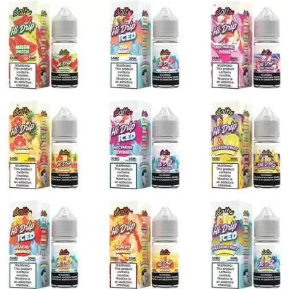 Hi-Drip Salt Nic Premium E-Liquid 30ml - Paradise Punch / 50mg - Skullvaping