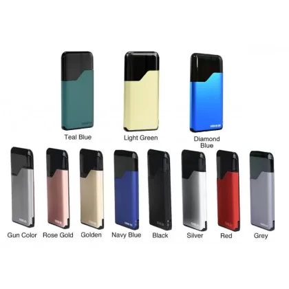 Suorin Air Pod Device - Color#Silver>Black>Gunmetal>Gold>Rose Gold>Red>Blue>Grey>Green>Diamond Blue>Teal Blue>Pink