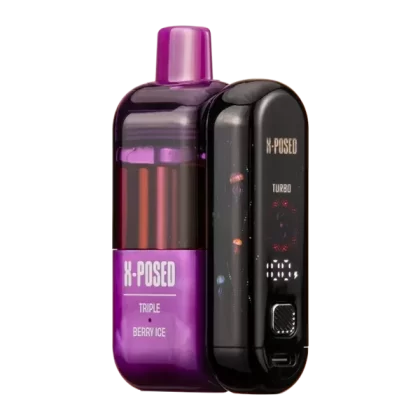 Triple Berry Ice X-Posed 35K Kit - Consumer; Vape Product; 5 Pack, Single