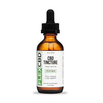 Broad Spectrum CBD Oil Tincture – 1500MG – FlexCBD