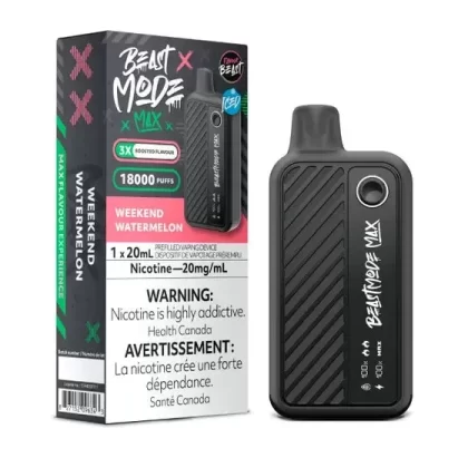 Flavour Beast Beast Mode Max 18K Disposable – 20ML – Weekend Watermelon