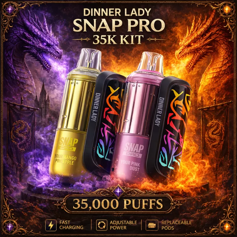 Dinner Lady Snap Pro 35K KIT - Berry Cherry Lime - Vapeciga
