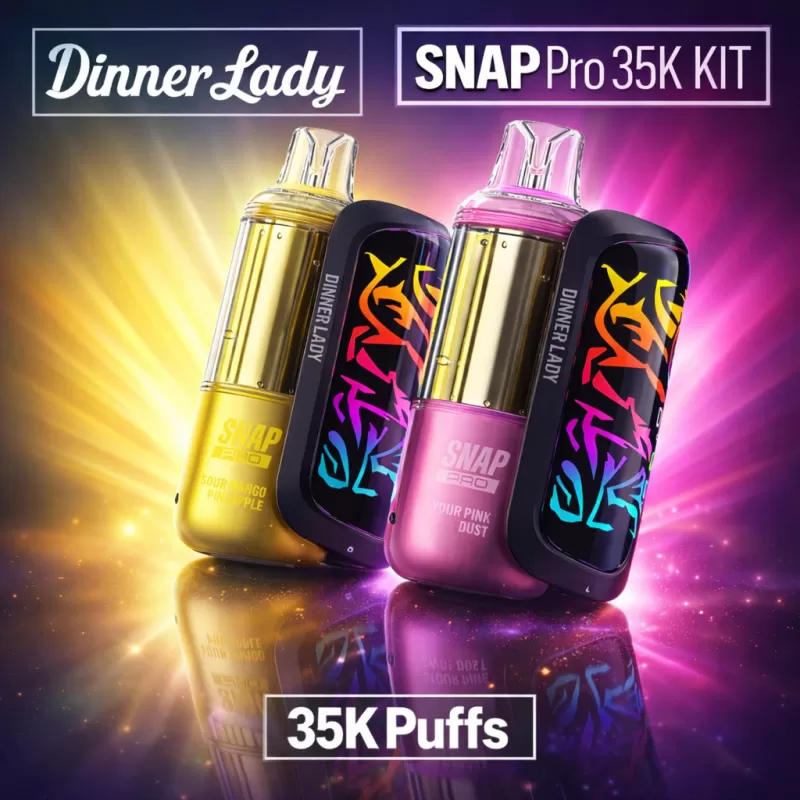 Dinner Lady Snap Pro 35K KIT - Berry Cherry Lime - Vapeciga - Image 2