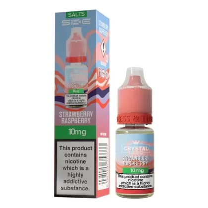 Strawberry Raspberry Nic Salt E-Liquid Original Series by SKE Crystal (10ml) - Vape Product, Vape Product