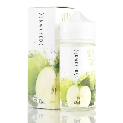 Skwezed Green Apple Vape E-Liquid 100mL - Vape Product, Vape Product