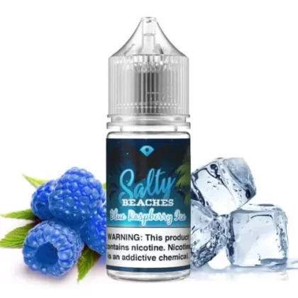 Salty Beaches – Blue Raspberry Ice – 30mL - Vape Product; Vape Product, Vape Product (D10D18)