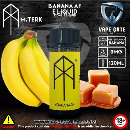 M.terk - Banana AF E Liquid