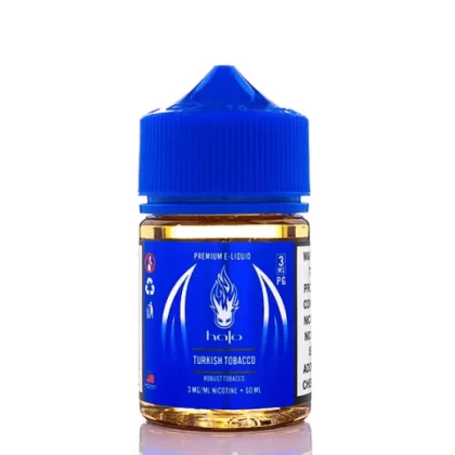 Sale $19.99 – Turkish Tobacco by Halo PG Eliquid 60mL