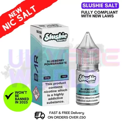 Slushie Salts Blueberry Pomegranate E Liquid