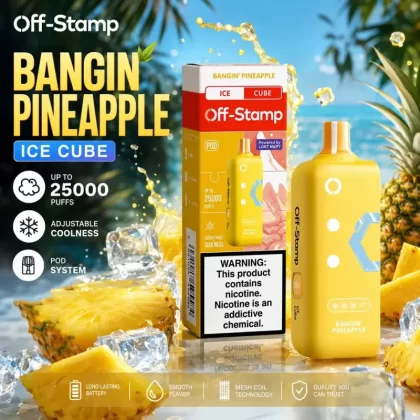 Bangin Pineapple Off-Stamp X Ice Cube Pod 25K