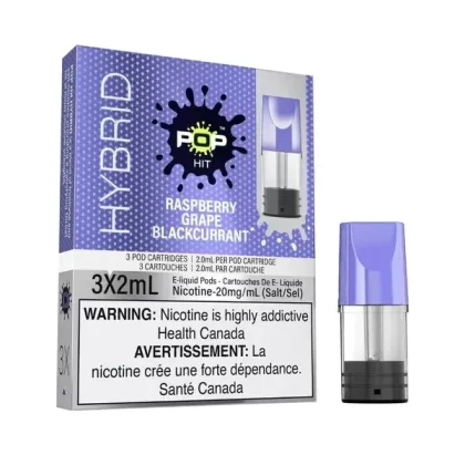 Pop Hybrid – Raspberry Grape Blackcurrant