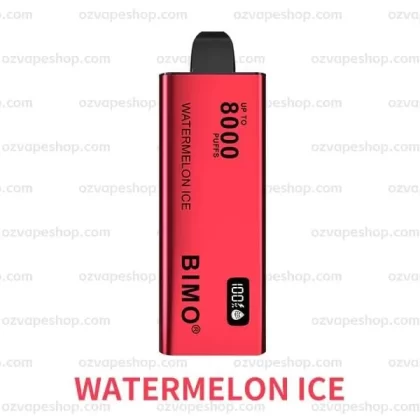 BIMO 8000 Puffs- WATERMELON ICE - Ozvapeone