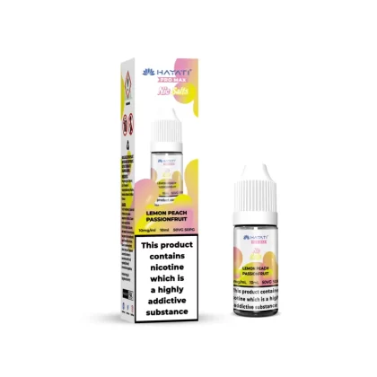Lemon Peach Passionfruit Hayati Pro Max Nic Salts e Liquid 10ml – TPD - Vapestorm Co
