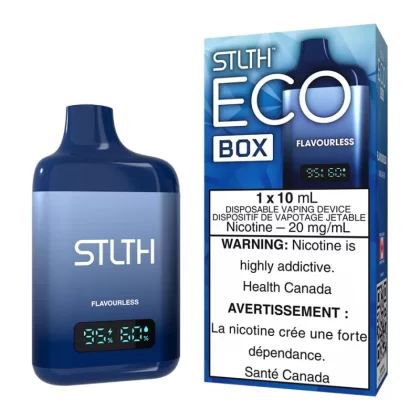 STLTH Eco Box Disposable Vape Device - Flavourless 10ml - 20mg/ml