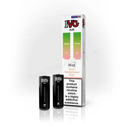 IVG Air Sour Watermelon Kiwi Prefilled Pod - Vapestreams Co