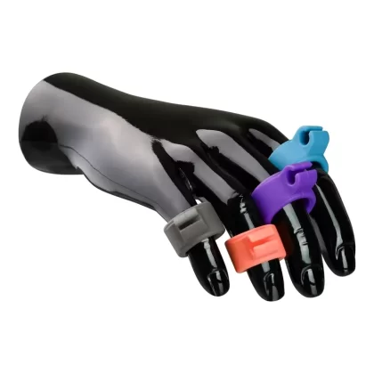 Silicone Roach Holder Ring - Style#Black and Green>Rasta>USA>Blue and Green>Random (DB6AD5)