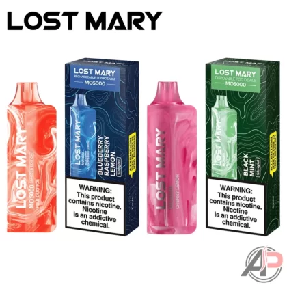 Lost Mary MO5000 Disposable Vape Device - Alphonso Mango Ice, Banana Raspberry Ice