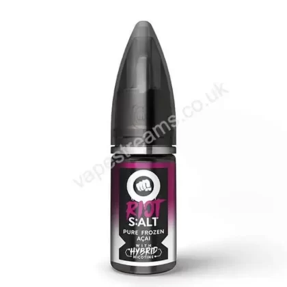 Pure Frozen Acai Hybrid Nicotine Salt E-Liquid by Riot S:alt - Vapestreams Co