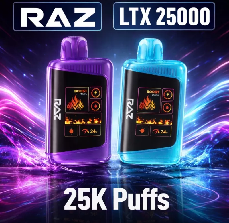 RAZ LTX 25000 - Frozen Juicy Strawberry (Frozen Edition) - Vapeciga