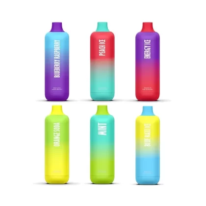 Wotofo Nexbar 7k Disposable Vape 7000 Puffs - Flavor#Blueberry Raspberry>Grape lce>Guava Kiwi Passion Fruit>Mint>Orange Soda>Pina Colada>Blue Razz Ice>Watermelon Ice>Peach Ice>Strawberry Kiw