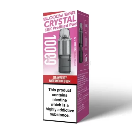 Bloody Bar Crystal 10K Triple Mango Prefilled Pod - Nicotine Strength#20mg (455A42)