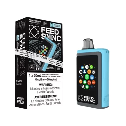 Feed Sync 25K Glacier Disposable Vape