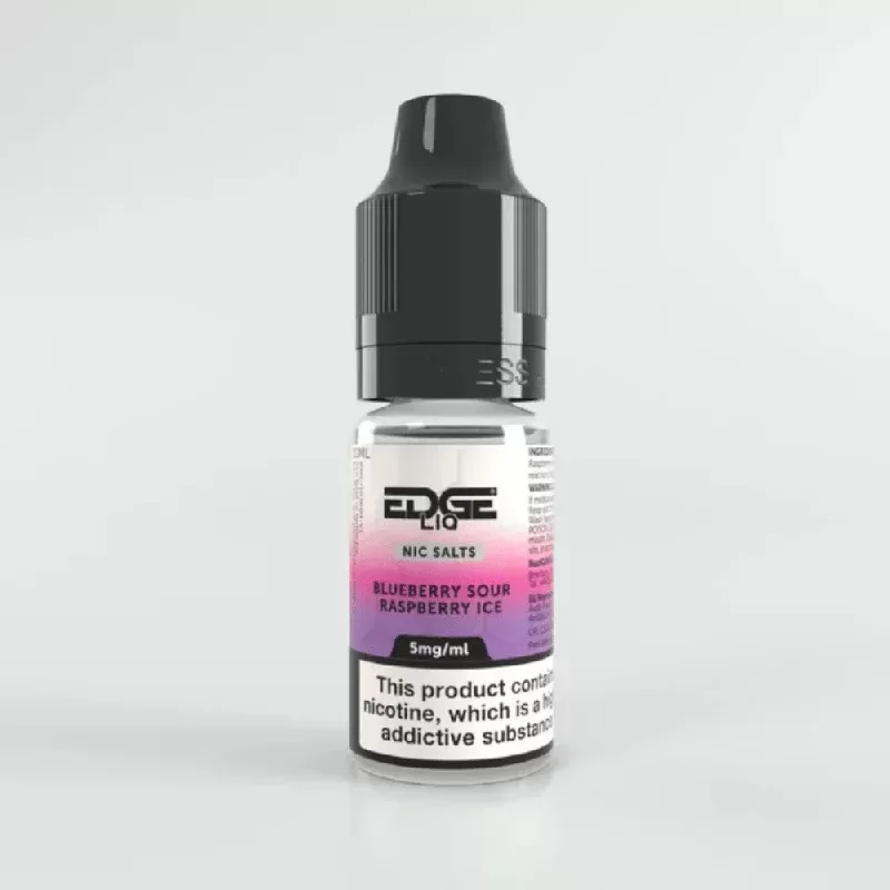 Edge Liq Nic Salt E-Liquid Blueberry Sour Raspberry Ice - Nicotine Strength#20mg>10mg>5mg