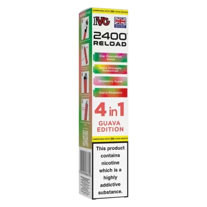 IVG 2400 Reload 4in1 Guava Edition Prefilled Pods