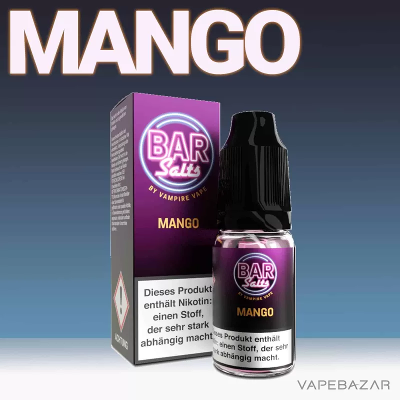 Bar Salts Nikotinsalz Liquid – Mango - Vapebazar - Image 2