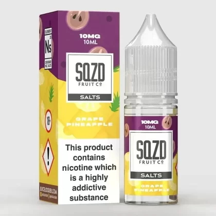 SQZD Grape Pineapple Nic Salts