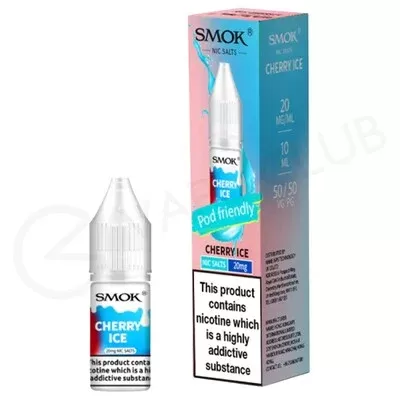 Cherry Ice Nic Salt E-Liquid by Smok Pod Friendly