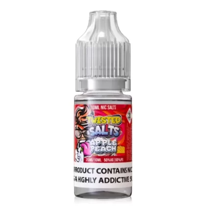 Apple Peach By Twisted 10ml 20mg Salts
