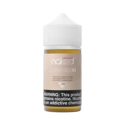 Naked 100 Tobacco Cuban Blend eJuice - Vape Product; Vape Product, Vape Product