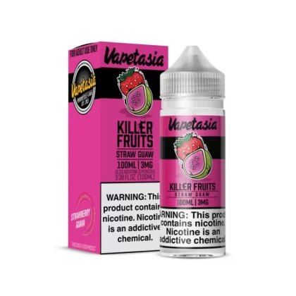 Vapetasia Killer Fruits Straw Guaw 100ml Synthetic Nicotine E-Juice