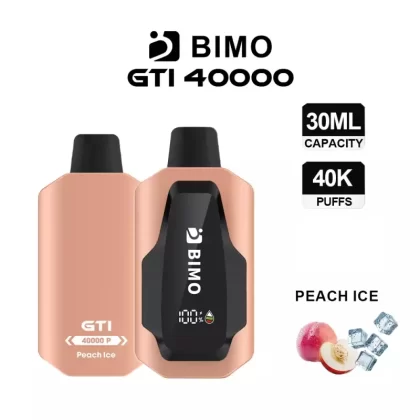 BIMO GTI 40000 Puffs – Peach Ice - Vape Store