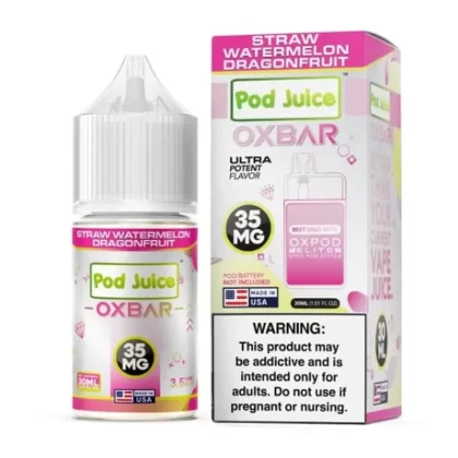 Pod Juice x OXBAR TF Straw Watermelon Dragonfruit 30ml - Eightvape