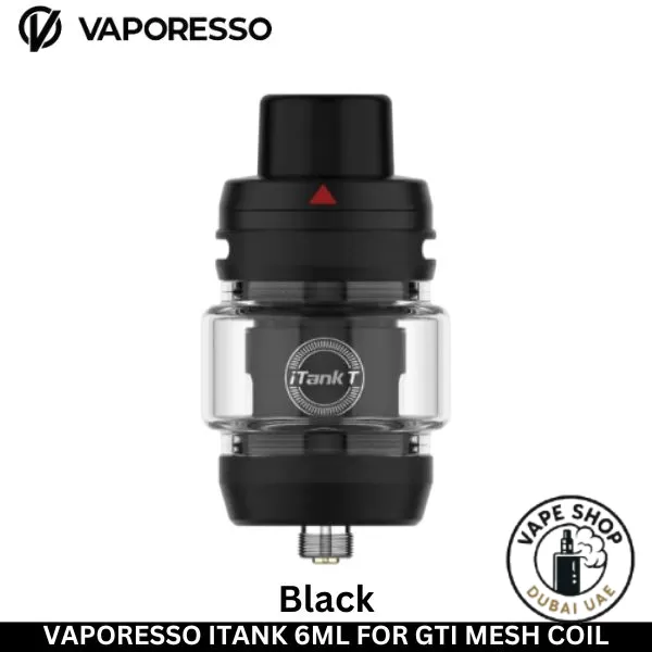 Vaporesso ITank T 6ml In Dubai - Black, Blue (CFF004) - Image 2