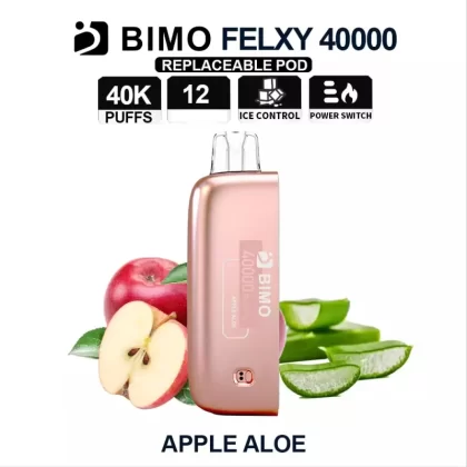 BIMO Felxy 40000 Pod – Apple Aloe - Ozvapeone (7035F6)