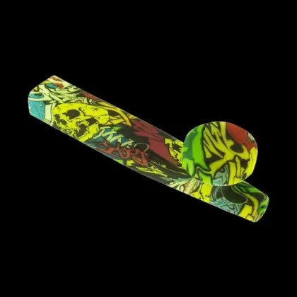 Silicone Hand Pipe with Metal Bowl & Cap - Ejuicewarehouse
